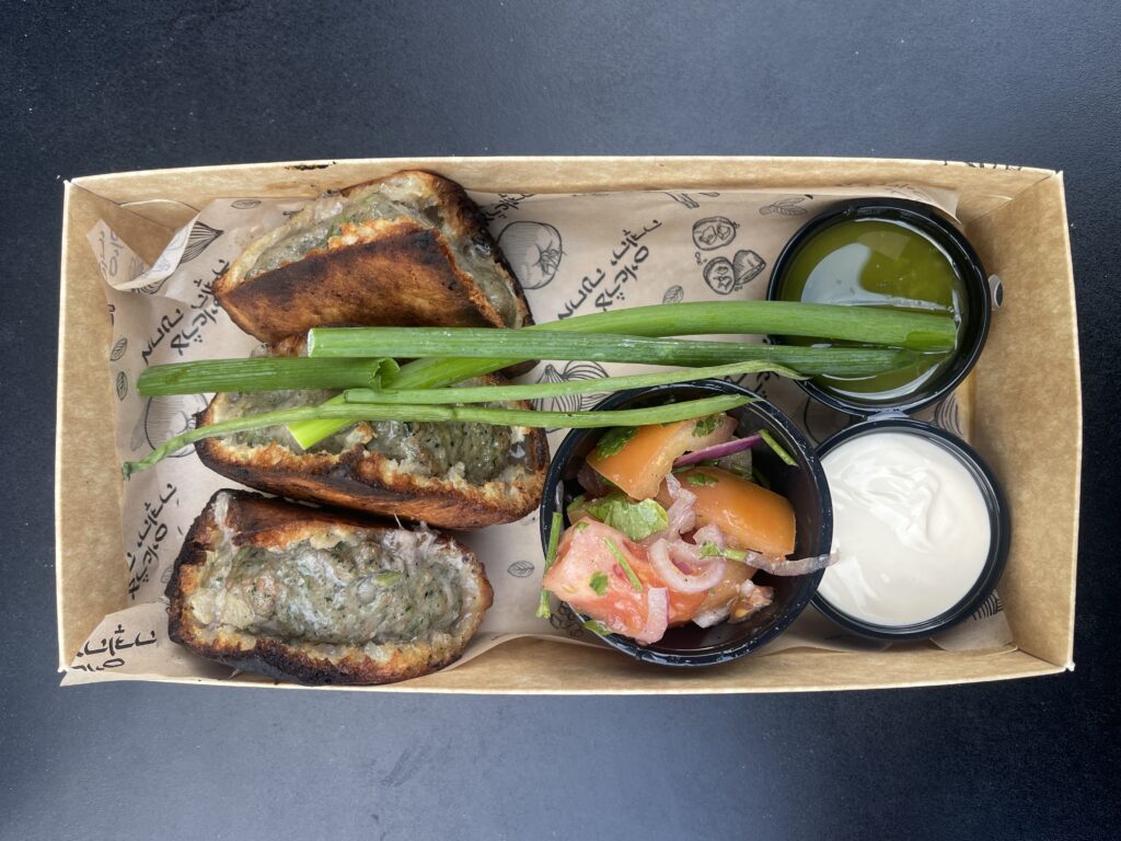 Arias at Arias Mahane Yehuda Market in Jerusalem.