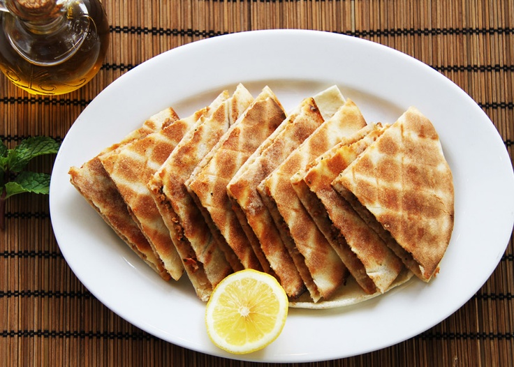 Israeli waffles with lemon